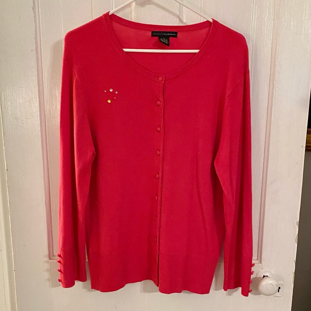 Grace Elements Button Down Cardigan
